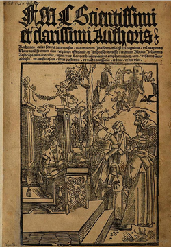 Rethorica cujus ... artem Johannas (Rhagius) Aesticampianus edocebit ..., 1509