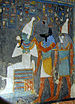 Dewa Osiris, Anubis, dan Horus.