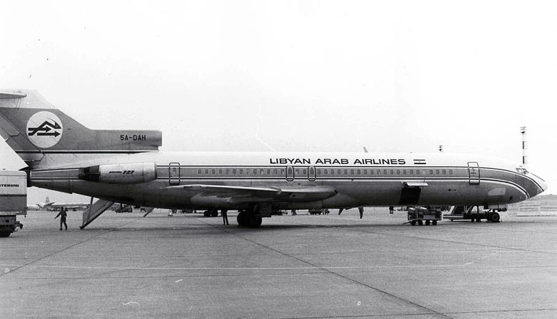 1973 Libian Аrab airlines flight LN 114 800px-Libyan_Arab_Airlines_Boeing_727_5A-DAH