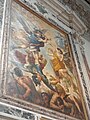 Il San Michele che sconfigge gli angeli ribelli di Luca Giordano sopra l'altare maggiore