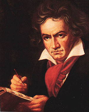 Ludwig van Beethoven in 1820