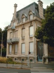 Maison de style Art Nouveau de l'architecte Lucien Weissenburger