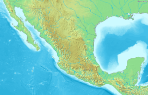 Місцеположення парку на мапі Мексики