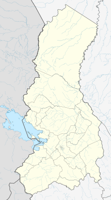Карта розташування Болівія Ла-Пас