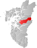 Årdal within Rogaland