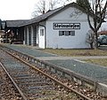 Ehemalige Bahnhofstation der Bahnstrecke Kronach–Nordhalben, Empfangsgebäude