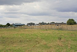 Part of Blandford military Camp seen from nearby tumulus - geograph.org.uk - 229209.jpg