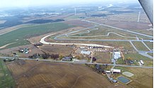 Site of RCAF Cayuga, relief landing field built in 1941-1942. (2018) RCAF Cayuga Airfield.jpg