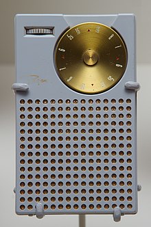 The Regency TR-1, the world's first commercially produced transistor radio Regency transistor radio.jpg