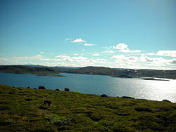 Rosskreppfjorden ved øen Botnshaug.