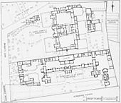 Thomas Allom's design for St Mary Abbots workhouse in Kensington, London, is noticeably different from those produced by Sampson Kempthorne a decade earlier. St mary abbots workhouse plan.jpg