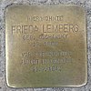 Stolperstein Gardelegen Rudolf-Breitscheid-Straße 37 Frieda Lemberg