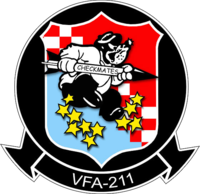 Знак отличия ударной истребительной эскадрильи 211 (ВМС США) 2015.png