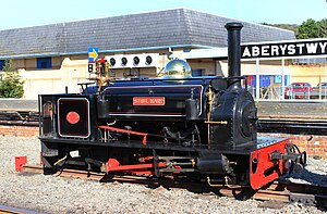 Sybil Mary zu Gast auf der Vale of Rheidol Railway