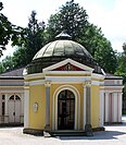 Quelltempel der Tassiloquelle in Bad Hall, Österreich