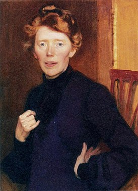 «Портрет Теклы Хултин». Картина Ээро Ярнефельта (1905)