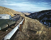Dálnice US 40, Mount Vernon Canyon, Colorado, 1941