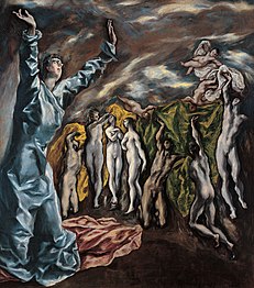 El Greco The Vision of Saint John c. 1609-14