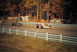 Tony Brise (oikealla) vuoden 1975 Yhdysvaltain GP:ssä.