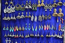 A selection of dangle earrings Traditional Earrings.jpg