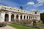 Remains of Trentham Hall, the Grand Entrance and Orangery