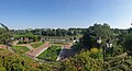 Vue depuis le parc durant l'été 2021.