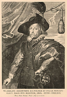 Vladislav IV efter målning av Rubens