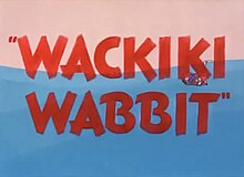 Description de l'image Wackiki wabbit title.JPG.