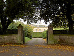 Wadworth Hall and attached wing walls