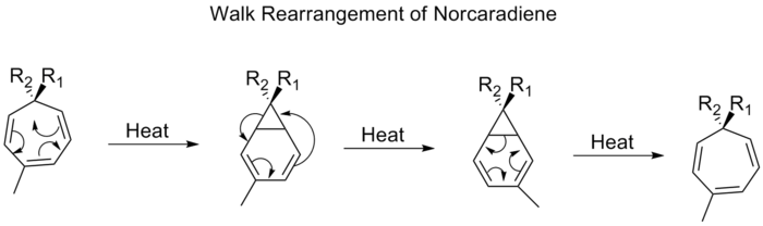 norcaradiene rearrangment