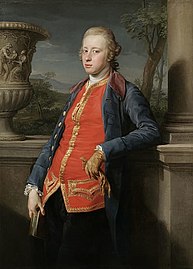 William Cavendish, 5. vévoda z Devonshire, 1768, Chatsworth House, Derbyshire