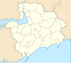 Velyka Bilozerka is located in Zaporizhia Oblast