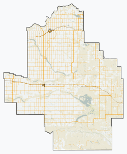 Nemiscam is located in County of Forty Mile