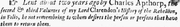 Newspaper advertisement, 1732, seeking his lost copy of Clarendon's History of the Rebellion