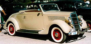 פורד סוג 48, שנת 1935, רודסטר, 2 דלתות