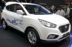 Hyundai ix35 FCEV (en), présentée en 2013.