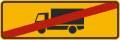 396-32-52 Koniec obchádzky (pre nákladné vozidlá)