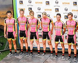 The team at the 2013 Tour of Utah