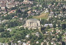 Budova Goetheanum ve švýcarském Dornachu