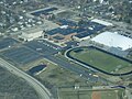 Campus from the air, 2008