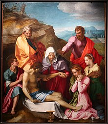 Andrea del Sarto, 1523-1524Pietà avec des saints Galerie Palatine, Florence