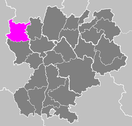 Arrondissement di Roanne – Localizzazione