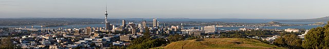 Panorama d'Auckland.