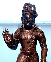तीसरी शताब्दी की गांधार शैली में निर्मित अवलोकितेश्वर प्रतिमा