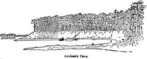 A sketch of Axelson Point made in 1915