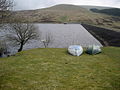 Das zum Baddinsgill Reservoir aufgestaute Lyne Water