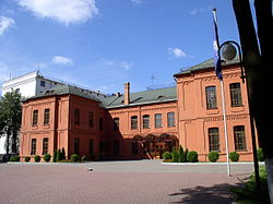Budova rektorátu BSU v Minsku