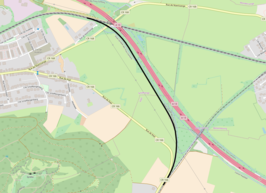 Spoorlijn Y Brucherberg - Y Scheuerbusch op de kaart