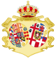 Coat of Arms of Maria Cristina, Queen of the Two Sicilies.svg