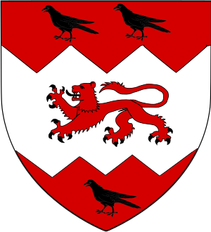 Coat of arms of Rhys ap Gruffydd